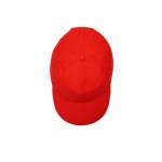 Gorra de poliéster infantil de 5 paneles ideal para fiestas 125 g/m2 color rojo vista 4