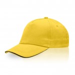 Gorra de sarga de algodón con cierre de metal ajustable 160 g/m2