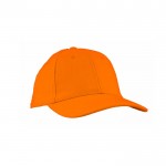 Gorra de algodón con cierre de hebilla metálico 255 g/m2 vista 1