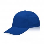 Gorra de algodón con cierre de hebilla metálico 255 g/m2 color azul real