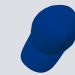 Gorra de algodón con cierre de hebilla metálico 255 g/m2 color azul real vista detalle 4