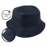 Gorro estilo bob reversible de nylon con forro interior polar vista 1