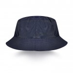 Gorro estilo bob reversible de nylon con forro interior polar color azul marino