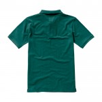 Polo de manga corta de hombre de algodón en piqué 200 g/m2 Elevate Life vista plana