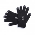 Guantes merchandising táctiles color negro
