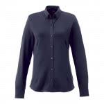 Camisas publicitarias mujer algodón 200 g/m2 color azul marino