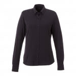 Camisas personalizadas mujer algodón 200 g/m2 color gris oscuro
