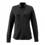 Camisas personalizadas mujer algodón 200 g/m2 color negro