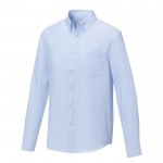 Camisa de manga larga 130 g/m2 color azul claro