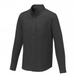 Camisa de manga larga 130 g/m2 color negro