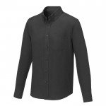 Camisa de manga larga 130 g/m2 color negro