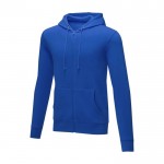 Sudadera de capucha de algodón hombre 240 g/m2 Elevate Essentials color azul