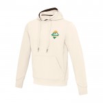 Sudadera unisex con tejido de punto y capucha 300 g/m2 Elevate Life color arena vista impresión serigrafía