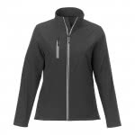 Chaquetas soft shell mujer promocionales color gris oscuro