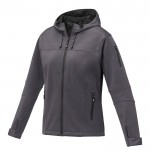 Chaqueta impermeable mujer 360 g/m2 color gris oscuro
