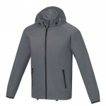 Chaqueta resistente al agua 60 g/m2 color gris oscuro