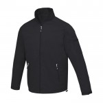 Chaqueta de hombre de nylon 320T y poliéster 60 g/m2 Elevate Life color negro