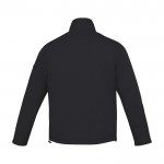 Chaqueta de hombre de nylon 320T y poliéster 60 g/m2 Elevate Life color negro segunda vista trasera