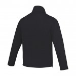 Chaqueta de hombre de nylon 320T y poliéster 60 g/m2 Elevate Life color negro tercera vista trasera