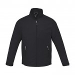 Chaqueta de hombre de nylon 320T y poliéster 60 g/m2 Elevate Life color negro segunda vista frontal