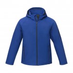 Chaqueta de poliéster para hombre 250 g/m2 Elevate Essentials color azul segunda vista frontal