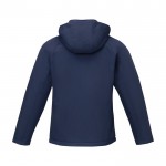 Chaqueta de poliéster para hombre 250 g/m2 Elevate Essentials color azul marino segunda vista trasera