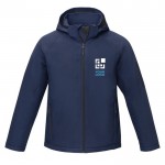 Chaqueta de poliéster para hombre 250 g/m2 Elevate Essentials color azul marino vista principal