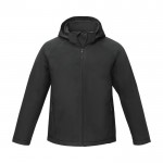 Chaqueta de poliéster para hombre 250 g/m2 Elevate Essentials color negro segunda vista frontal