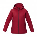 Chaqueta de poliéster para mujer 250 g/m2 Elevate Essentials color rojo segunda vista frontal