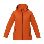 Chaqueta de poliéster para mujer 250 g/m2 Elevate Essentials color naranja segunda vista frontal