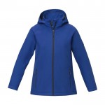 Chaqueta de poliéster para mujer 250 g/m2 Elevate Essentials color azul segunda vista frontal