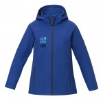 Chaqueta de poliéster para mujer 250 g/m2 Elevate Essentials color azul vista principal