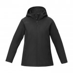 Chaqueta de poliéster para mujer 250 g/m2 Elevate Essentials color negro segunda vista frontal