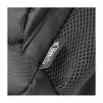 Mochila impermeable antirrobo de poliéster reciclado etiqueta
