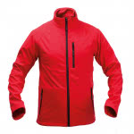 Chaquetas soft shell para empresas 300 g/m2 color rojo