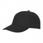 Gorras con logotipo algodón 175 g/m2 color negro