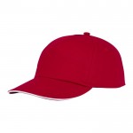 Gorra de algodón personalizada 175 g/m2 color rojo