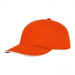 Gorra de algodón personalizada 175 g/m2 color naranja