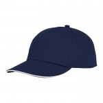 Gorra de algodón personalizada 175 g/m2 color azul marino