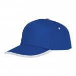 Gorra de 5 paneles y algodón 175 g/m2 color azul