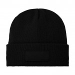 Gorro con parche color negro