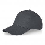 Gorras promocionales algodón 260 g/m2 color gris oscuro