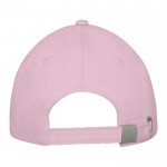 Gorra de 6 paneles merchandising color rosa