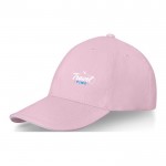 Gorras varios paneles personalizadas color rosa