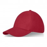 Gorra personalizada algodón 260 g/m2 color rojo