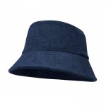 Sombrero de rizo reciclado extrasuave y colores soft 230 g/m2 color azul marino