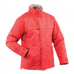 Parkas publicidad color rojo