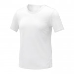 Camiseta de poliéster mujer 105 g/m2 color blanco