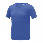Camiseta de poliéster mujer 105 g/m2 color azul real