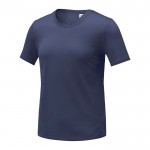 Camiseta de poliéster mujer 105 g/m2 color azul marino